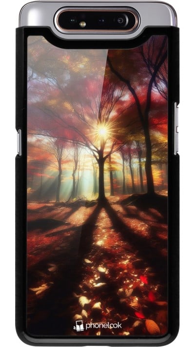 Coque Samsung Galaxy A80 - Automne doré glare