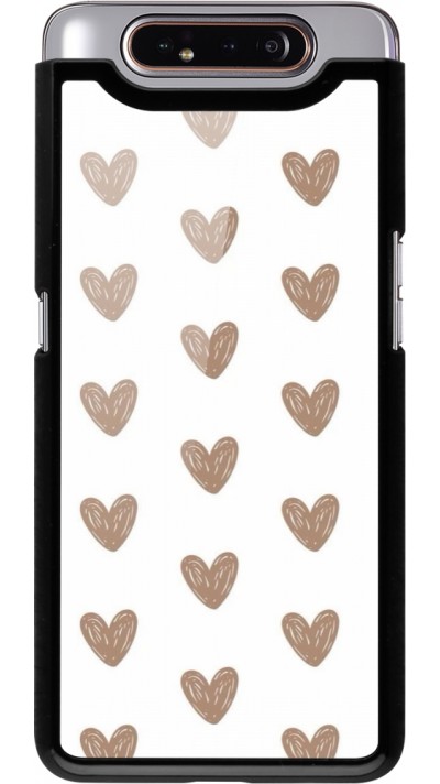 Coque Samsung Galaxy A80 - Autumn 2024 brown hearts