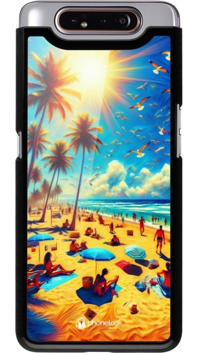 Coque Samsung Galaxy A80 - Été Paradis Paint