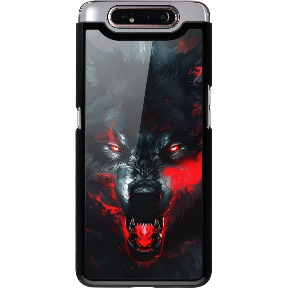 Coque Samsung Galaxy A80 - Halloween 2024 mad werewolf