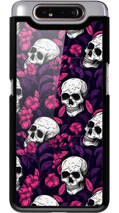 Coque Samsung Galaxy A80 - Halloween 2024 romantic skulls