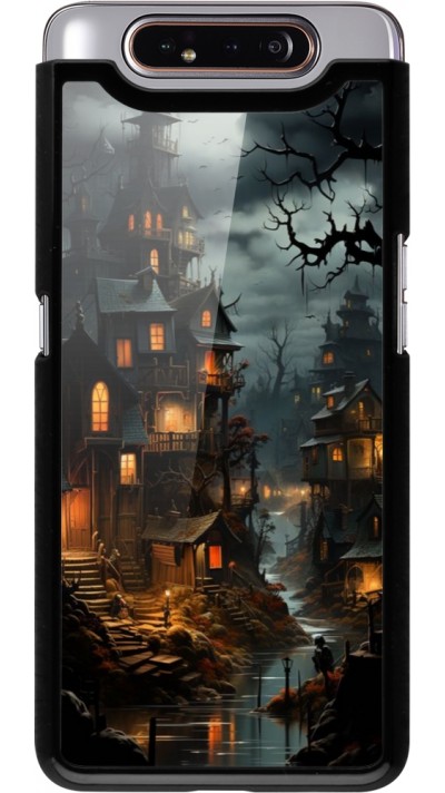 Coque Samsung Galaxy A80 - Halloween 2024 scary town