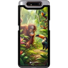 Coque Samsung Galaxy A80 - Jungle Tropicale Tayrona