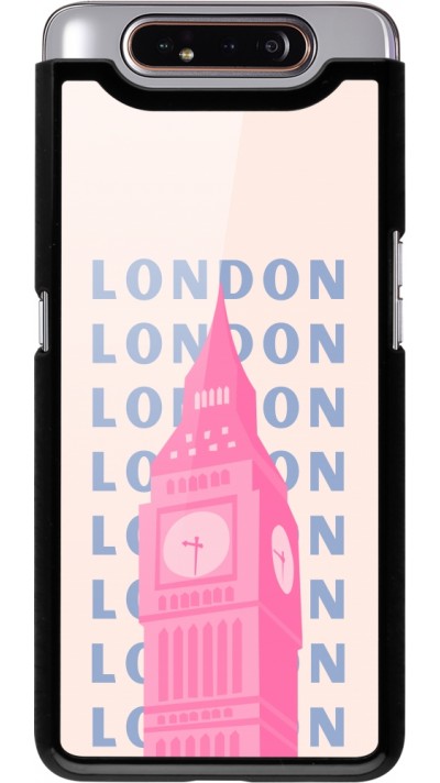 Coque Samsung Galaxy A80 - London Pink Print