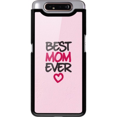 Coque Samsung Galaxy A80 - Mom 2023 best Mom ever pink