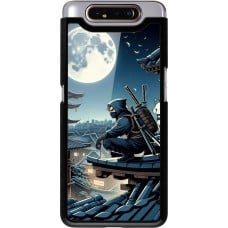 Coque Samsung Galaxy A80 - Ninja sous la lune