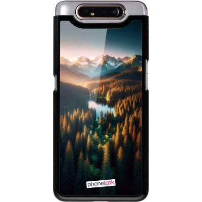 Coque Samsung Galaxy A80 - Sunset Forest Lake