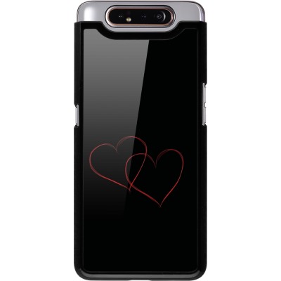 Coque Samsung Galaxy A80 - Valentine 2023 attached heart