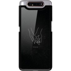 Coque Samsung Galaxy A80 - Valentine 2023 hands forever