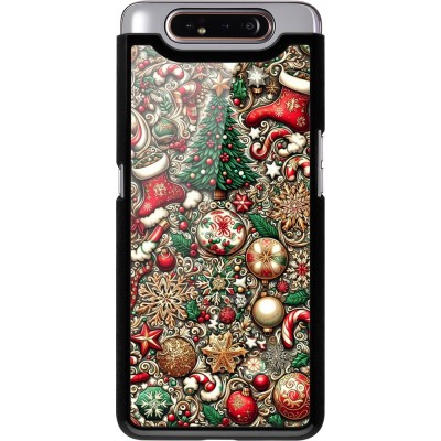 Coque Samsung Galaxy A80 - Noël 2023 micro pattern