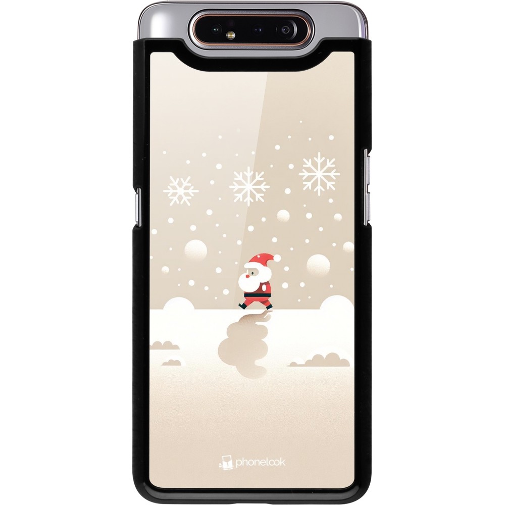 Coque Samsung Galaxy A80 - Noël 2023 Minimalist Santa