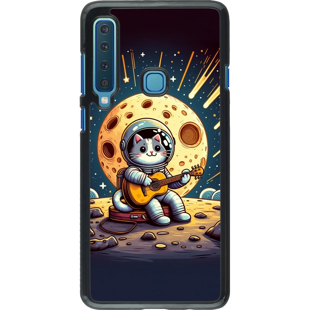 Coque Samsung Galaxy A9 - AstroCat RockLune