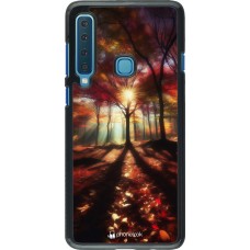 Coque Samsung Galaxy A9 - Automne doré glare