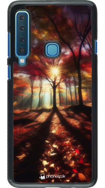 Coque Samsung Galaxy A9 - Automne doré glare