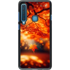 Coque Samsung Galaxy A9 - Automne Magique Orange