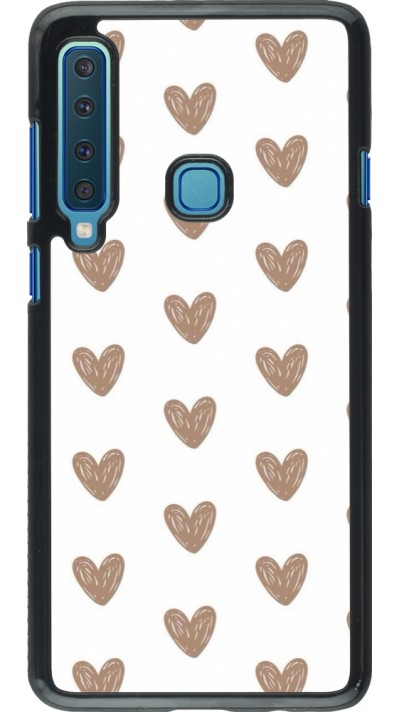 Coque Samsung Galaxy A9 - Autumn 2024 brown hearts