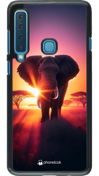 Coque Samsung Galaxy A9 - Elephant Sunrise Beauty