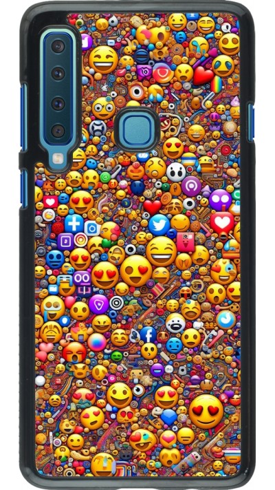 Coque Samsung Galaxy A9 - Emoji mixed