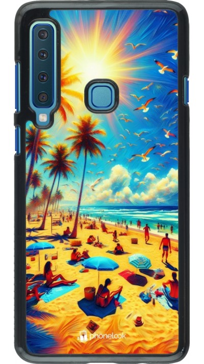 Coque Samsung Galaxy A9 - Été Paradis Paint