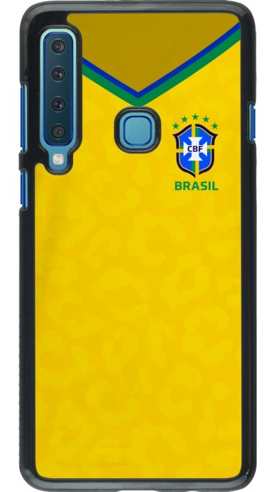 Coque Samsung Galaxy A9 - Maillot de football Brésil 2022 personnalisable