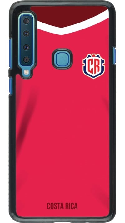 Coque Samsung Galaxy A9 - Maillot de football Costa Rica 2022 personnalisable