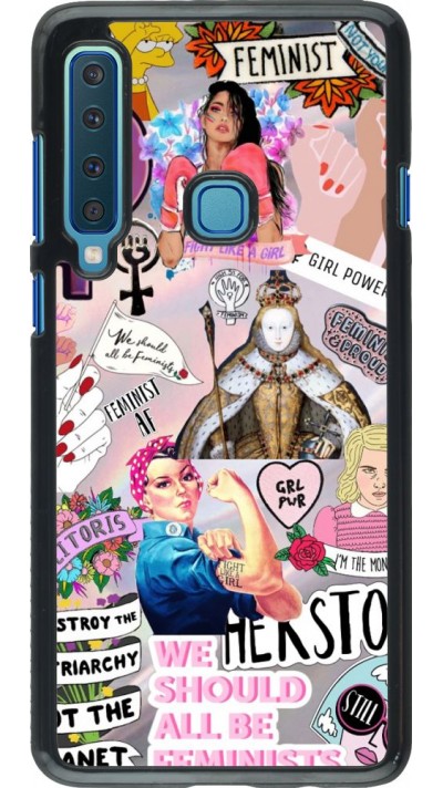 Coque Samsung Galaxy A9 - Girl Power Collage