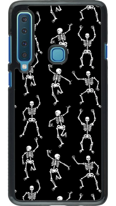 Coque Samsung Galaxy A9 - Halloween 2024 dancing skeleton