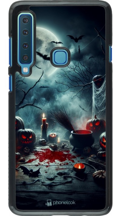 Coque Samsung Galaxy A9 - Halloween 2024 Dark Moon