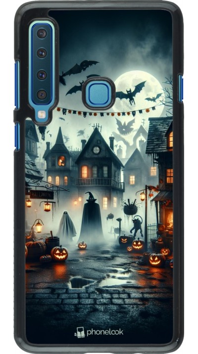 Coque Samsung Galaxy A9 - Halloween Spookville