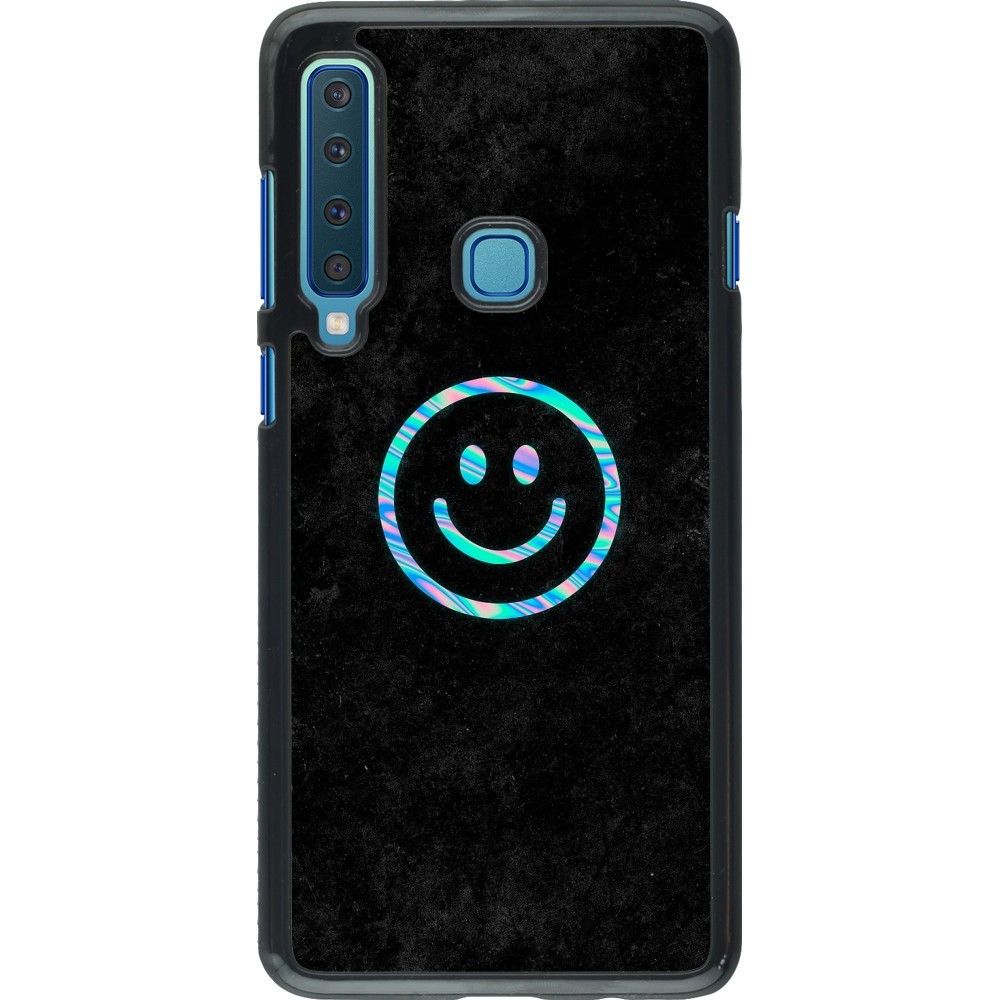 Coque Samsung Galaxy A9 - Happy smiley irisé