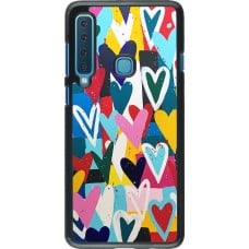 Coque Samsung Galaxy A9 - Joyful Hearts