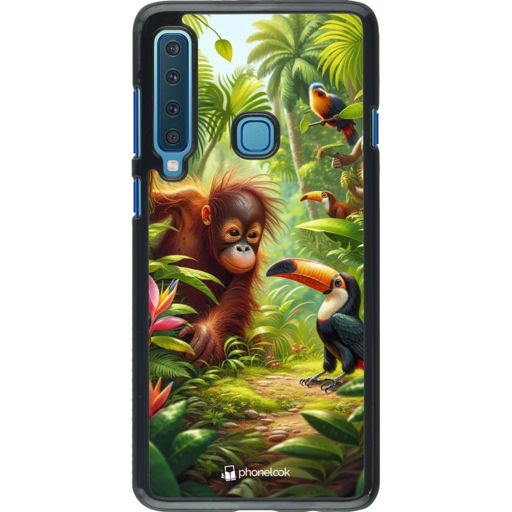 Coque Samsung Galaxy A9 - Jungle Tropicale Tayrona