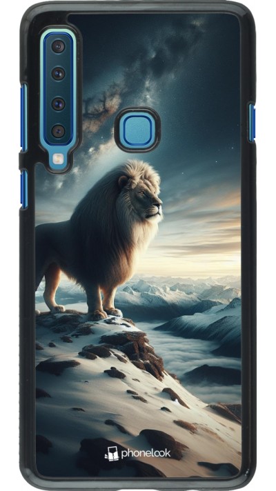 Coque Samsung Galaxy A9 - Le lion blanc