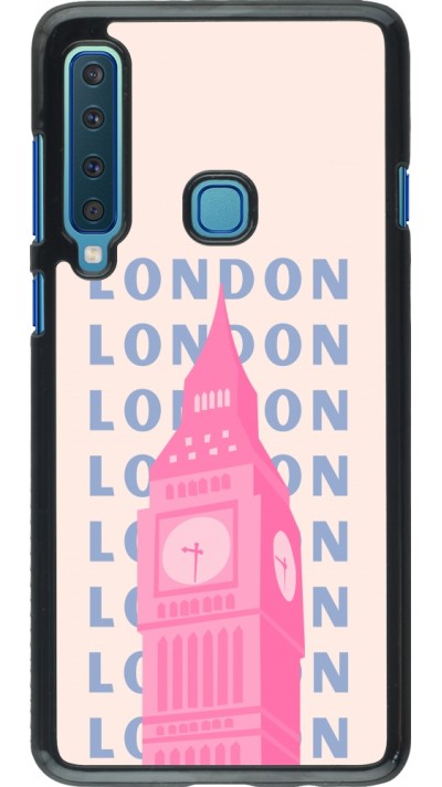 Coque Samsung Galaxy A9 - London Pink Print