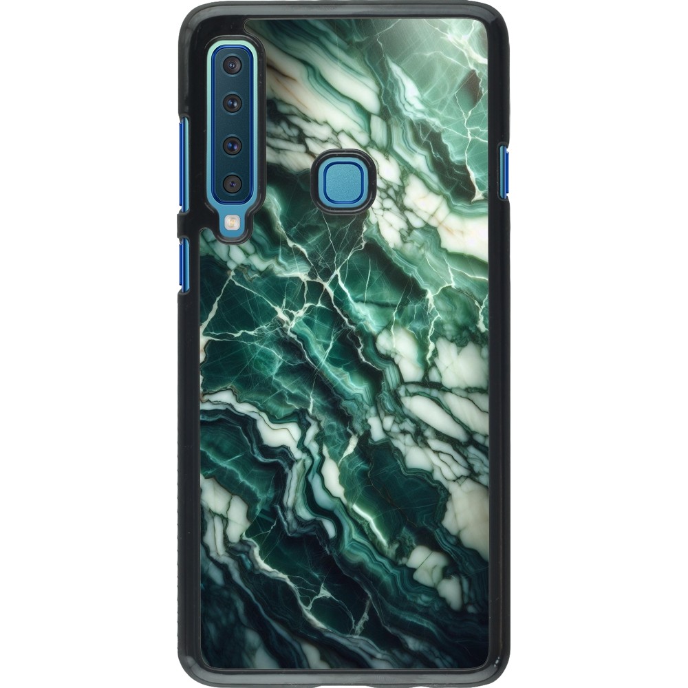 Coque Samsung Galaxy A9 - Marbre vert majestueux