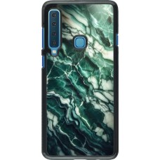 Coque Samsung Galaxy A9 - Marbre vert majestueux