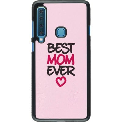 Coque Samsung Galaxy A9 - Mom 2023 best Mom ever pink