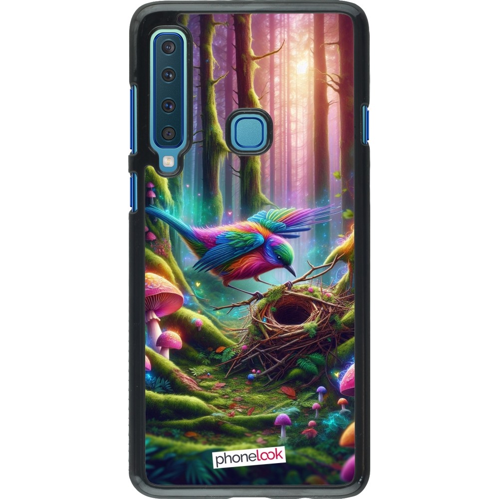 Coque Samsung Galaxy A9 - Oiseau Nid Forêt