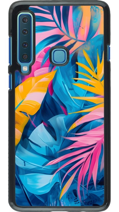 Coque Samsung Galaxy A9 - Palms Blue