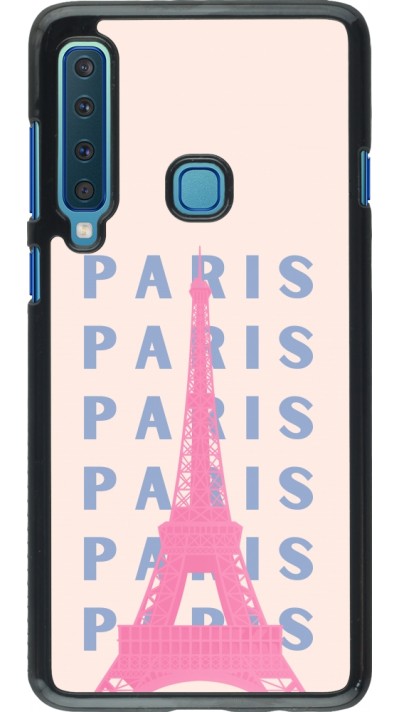 Coque Samsung Galaxy A9 - Paris Pink Print