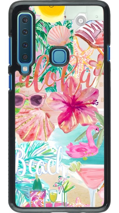 Coque Samsung Galaxy A9 - Preppy Collage Aloha