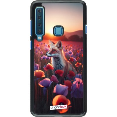 Coque Samsung Galaxy A9 - Renard pourpre au crépuscule