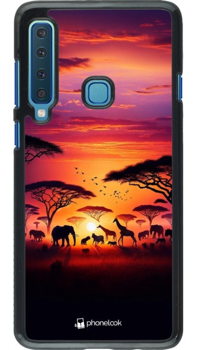 Coque Samsung Galaxy A9 - Safari sunset wildlife