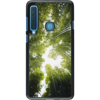 Coque Samsung Galaxy A9 - Spring 23 forest blue sky