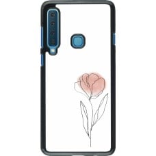 Coque Samsung Galaxy A9 - Spring 23 minimalist flower