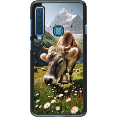 Coque Samsung Galaxy A9 - Vache montagne Valais