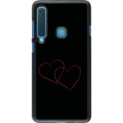 Coque Samsung Galaxy A9 - Valentine 2023 attached heart