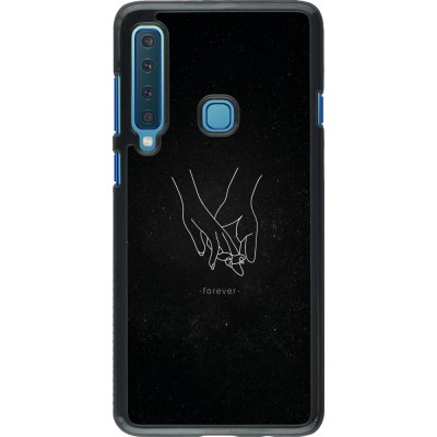 Coque Samsung Galaxy A9 - Valentine 2023 hands forever