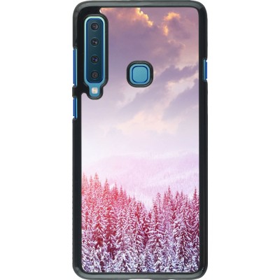 Coque Samsung Galaxy A9 - Winter 22 Pink Forest