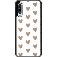 Coque Samsung Galaxy A90 5G - Autumn 2024 brown hearts